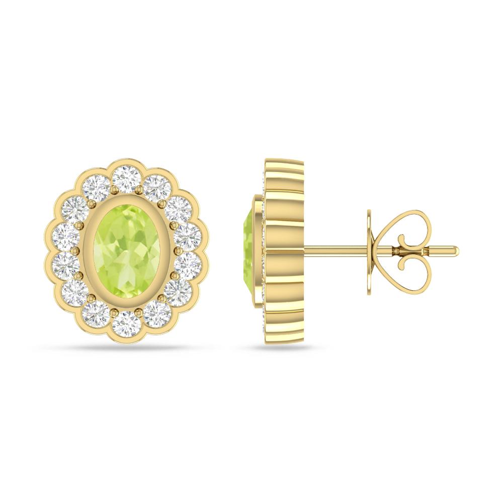 Yellow Gold - Peridot